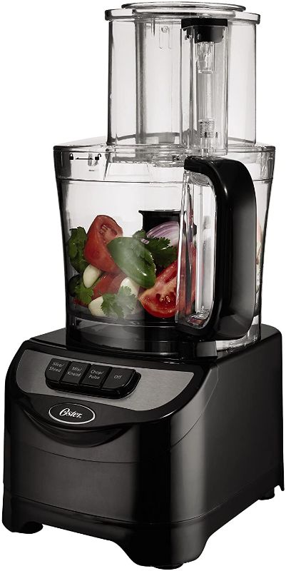 Photo 1 of Oster FPSTFP1355 2-Speed 10-Cup Food Processor, 500-watt, Black
