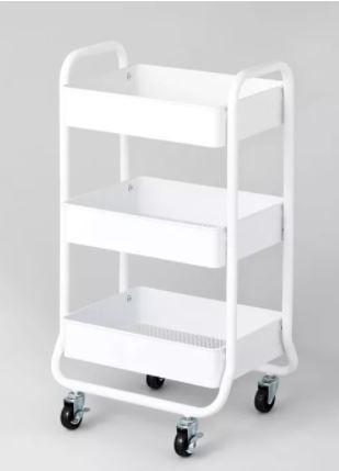 Photo 1 of 3 Tier Metal Utility Cart - Brightroom™
