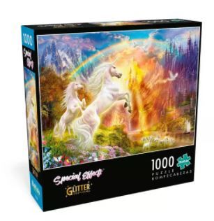 Photo 1 of Buffalo Games Special Effects: Unicorn Sunset Puzzle 1000pc
