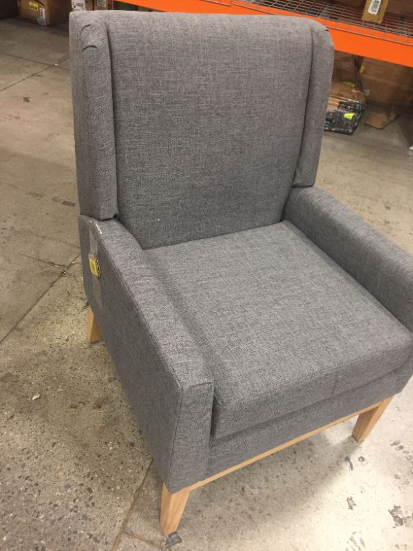 Photo 2 of Christopher Knight Home Aurla Fabric Accent Chair, Light Grey
