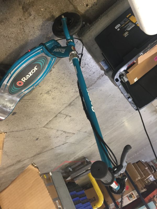 Photo 4 of Razor E200 Electric Scooter - Teal, Blue