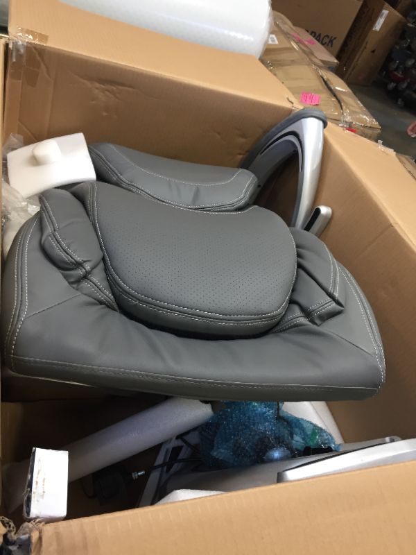 Photo 1 of GENERIC LEATHER CLOUD GRAY GAMING CHAIR.