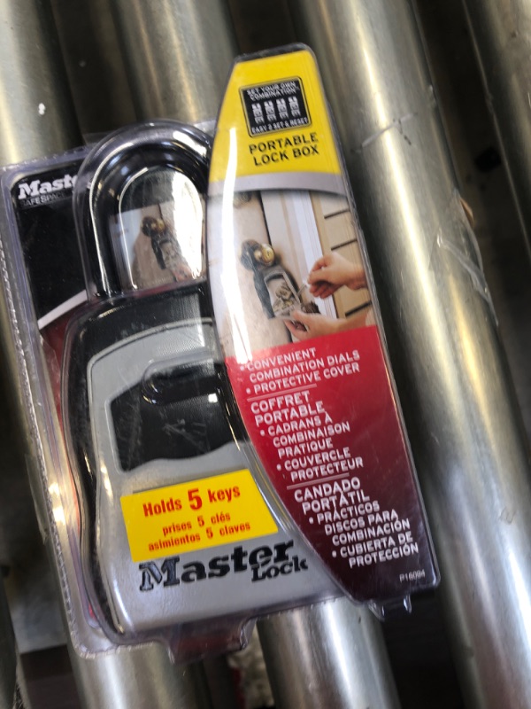 Photo 1 of 5400D 9.6 Cu in. Set Your Own Combination Portable Lock Box