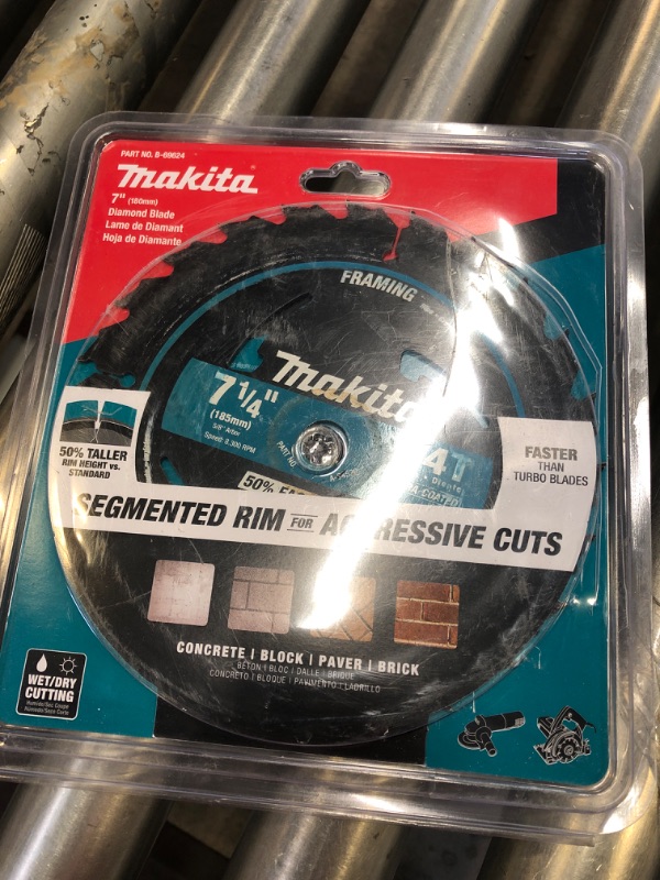 Photo 1 of Makita 7 in. Segmented Rim Diamond Blade for General Purpose