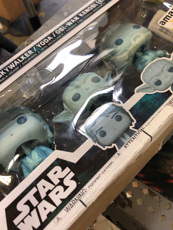 Photo 2 of POP in A Box Funko Pop Star Wars Across The Galaxy - Force Ghost 3 Pack Anaki...
