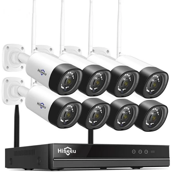 Photo 1 of 	
Hiseeu Hiseeu 8CH 1080p Wireless NVR CCTV 