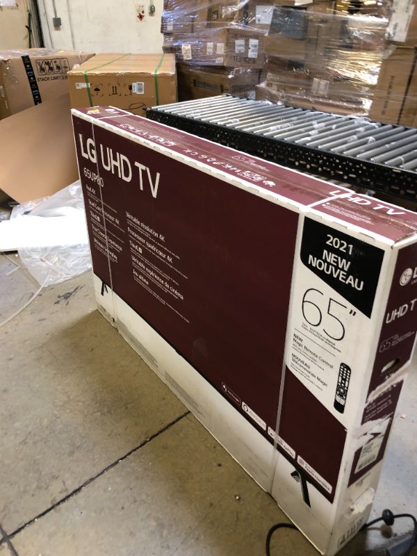 Photo 1 of LG 65UP8000PUR Alexa Built-In 65" 4K Smart UHD TV (2021)
