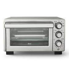 Photo 1 of Oster Compact Countertop Oven With Air Fryer - Stainless Steel

