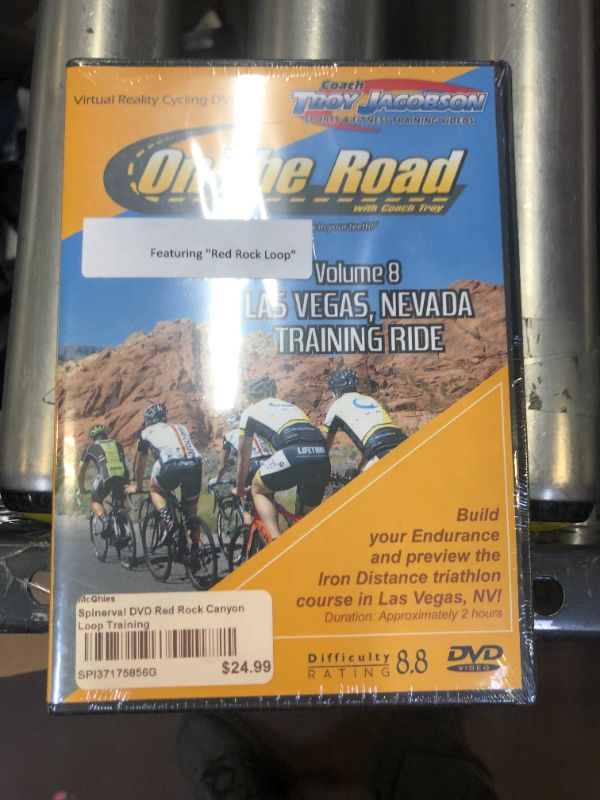 Photo 2 of  Spinervals: On The Road, Las Vegas Training Ride / Dvd / Volume 8 / Dr = 8.8