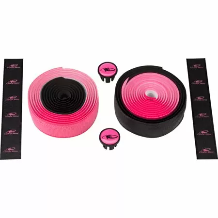 Photo 1 of  Lizard Skins DSP Bar Tape 2.5mm Black/Neon Pink