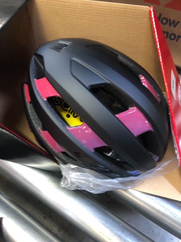 Photo 2 of Lazer Sphere MIPS Helmet 2021 - Matte Stripes, MEDIUM 
