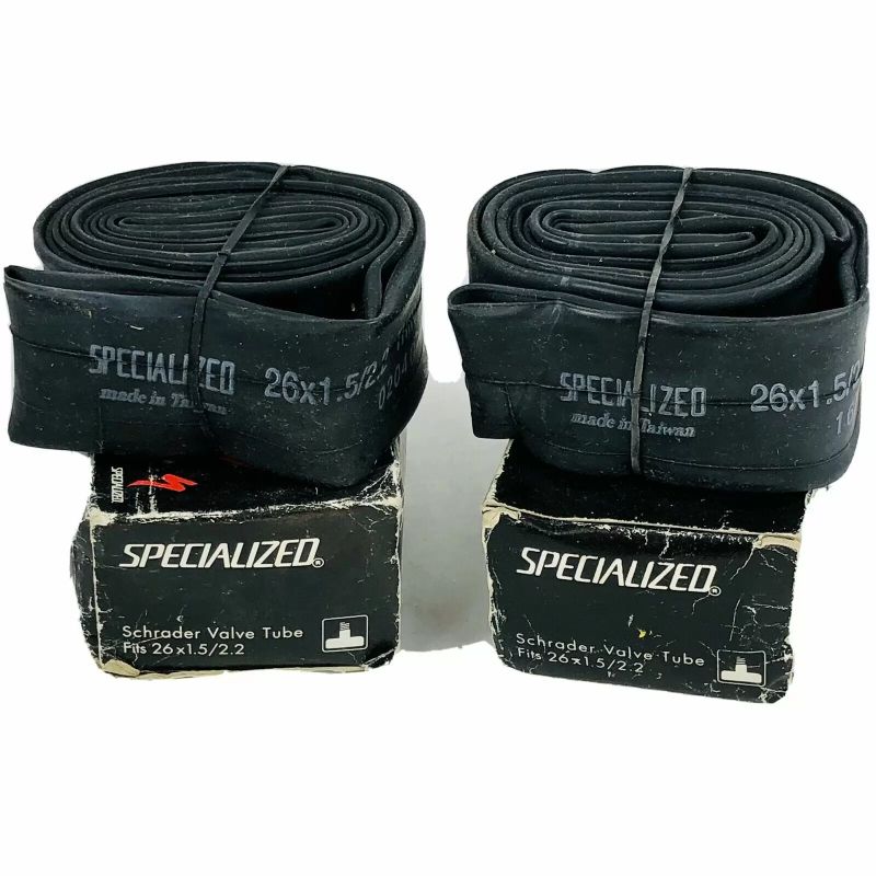 Photo 1 of 2PK - Specialized Tube Schrader Valve Schraeder Inner Tubes 26 X 1.5 | 2.2
