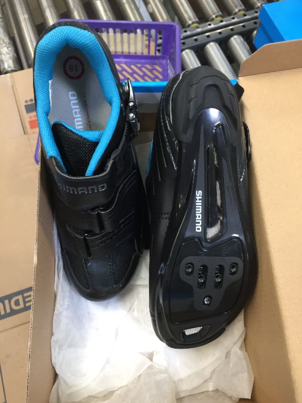 Photo 2 of Shimano SH-RP300 (Black) Women's Cycling Shoes US 5.1

