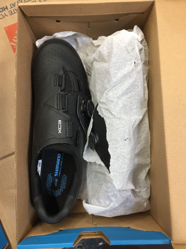 Photo 2 of Shimano Men's XC300 Bike Shoe - 43 - Black US 8.9

