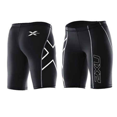 Photo 1 of 2XU Women's Compression Shorts (Black/Black, X-Small)

