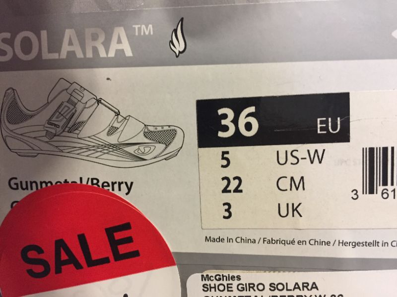 Photo 2 of Giro
Solara Shoes SIZE 5