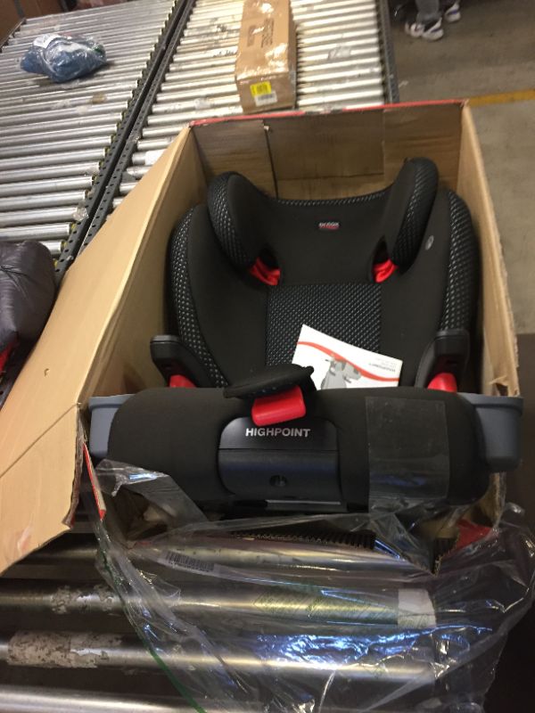 Photo 3 of Britax Highpoint 2-Stage Belt-Positioning Booster Car Seat, Cool Flow Gray - Highback and Backless Seat
