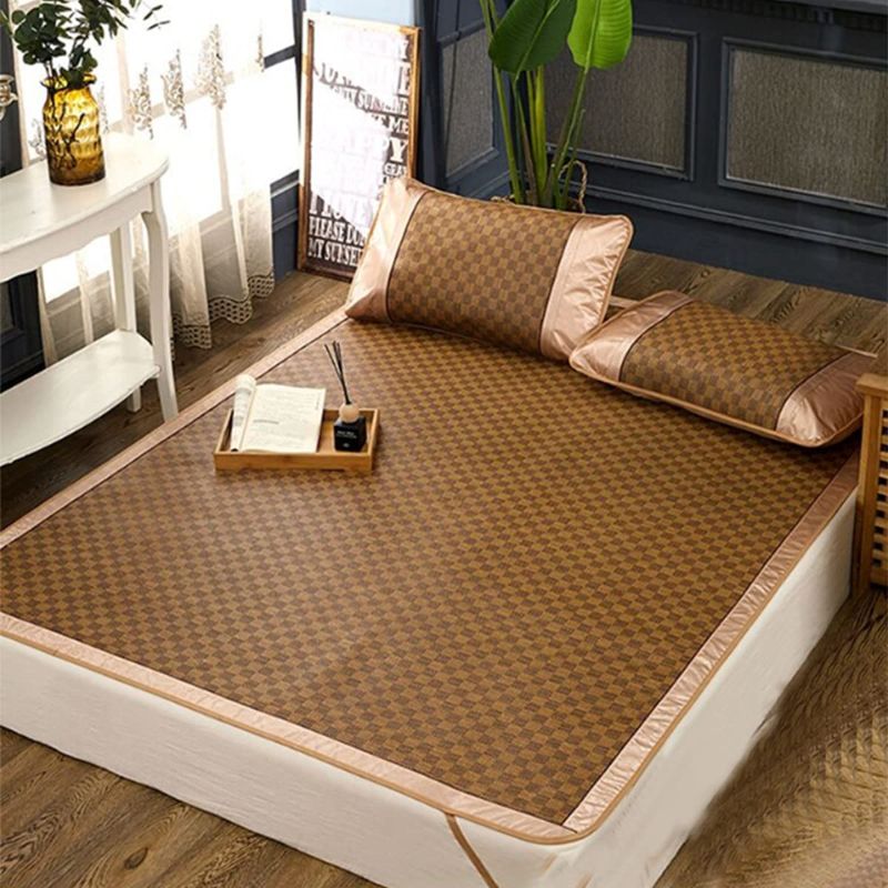 Photo 1 of DeHasion Summer Sleeping Mat Foldable Summer Bed Mat Cool Sleeping Mattress Cooling Bed for Home School Dormitory (150cm/195cm)

