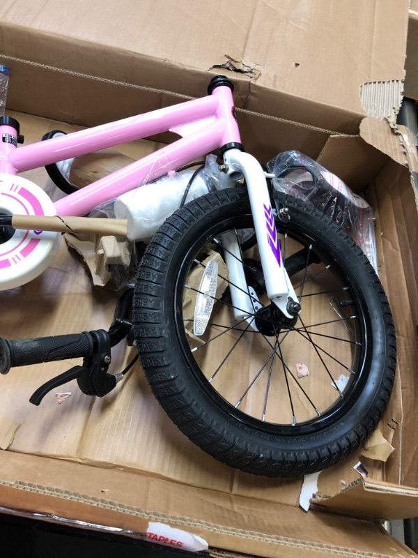 Photo 1 of RoyalBaby Freestyle Kids Bike 2 Hand Brakes 12 14 16 18 Inch Childrens Bicycle BMX Boys Girls Age 3 to 9 Years Blue Pink Green Red
