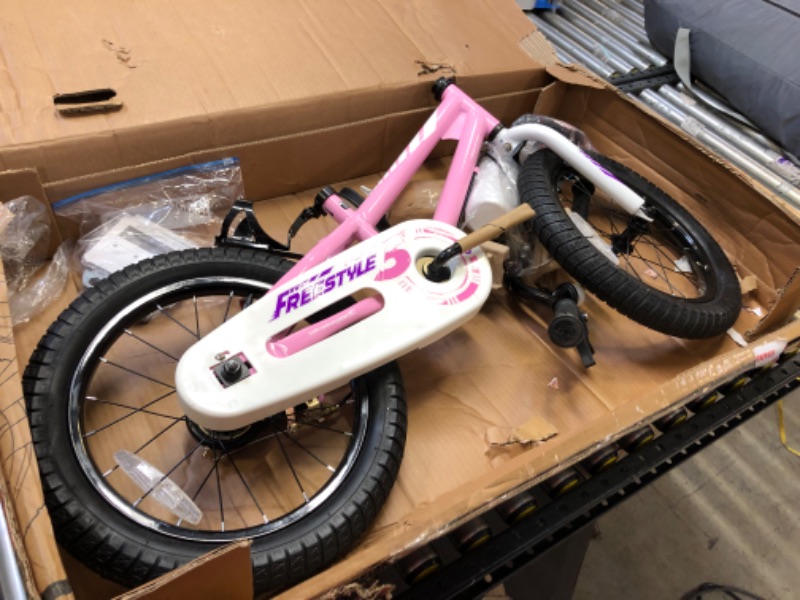 Photo 1 of RoyalBaby Freestyle Kids Bike 2 Hand Brakes 12 14 16 18 Inch Childrens Bicycle BMX Boys Girls Age 3 to 9 Years Blue Pink Green Red
