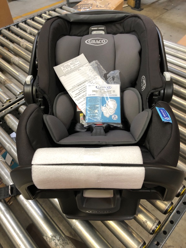 Photo 2 of Graco SnugFit 35 Infant Car Seat | Baby Car Seat with Anti Rebound Bar, Gotham
