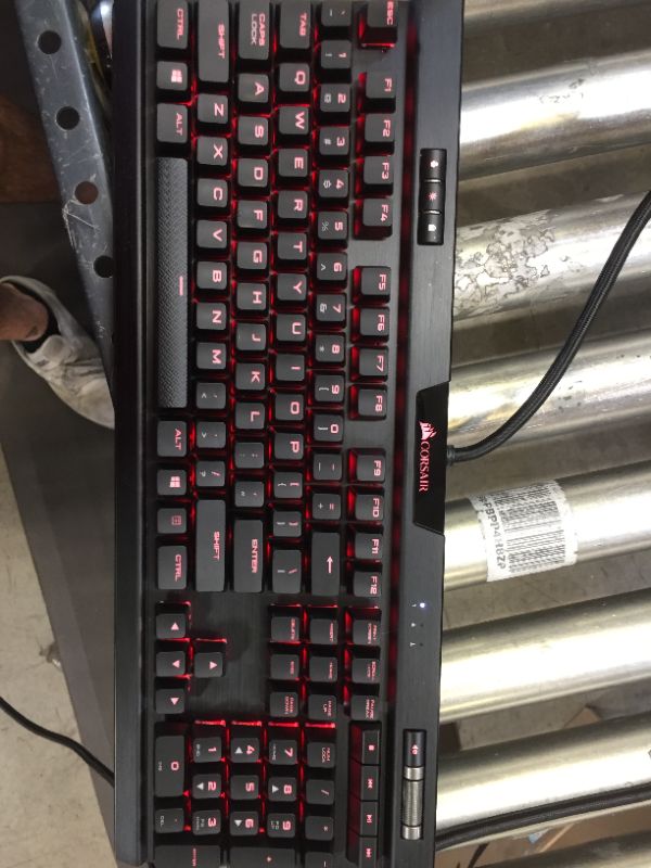 Photo 1 of Corsair K70 Gaming Mechanical Keyboard RGB Lighting and Wrist Pad