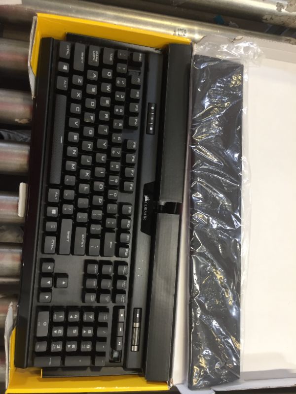 Photo 1 of Corsair K70 Gaming Mechanical Keyboard RGB Lighting and Wrist Pad