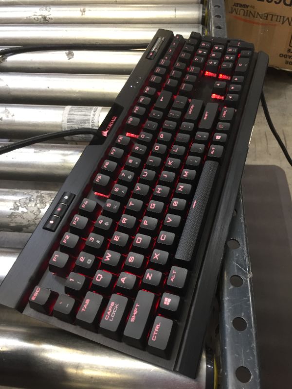 Photo 1 of Corsair K70 Gaming Mechanical Keyboard RGB Lighting and Wrist Pad