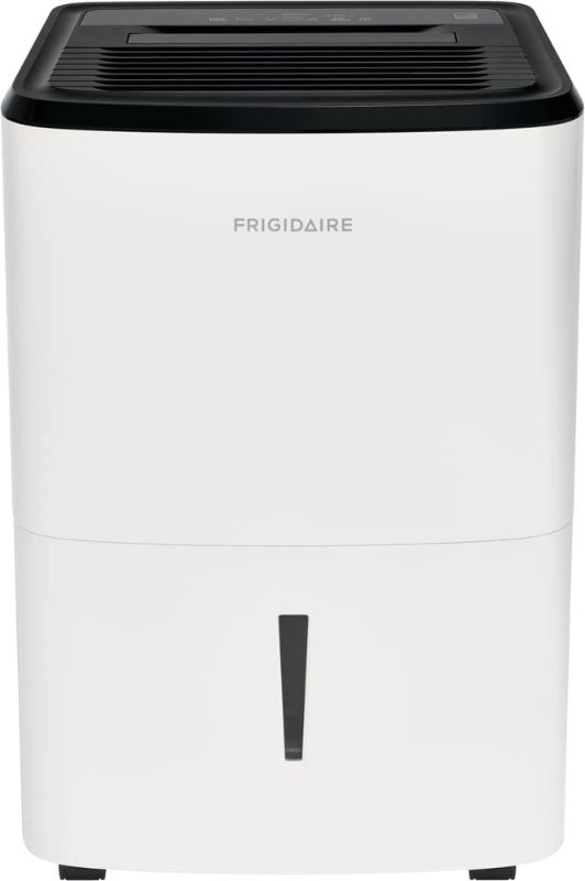 Photo 1 of Frigidaire Dehumidifier, High Humidity 50 Pint Capacity, in White
