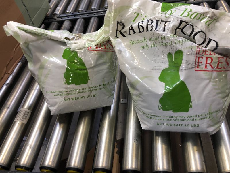 Photo 2 of 2 PACK OF Small Pet Select Rabbit Food Pellets, 10 Lb.
