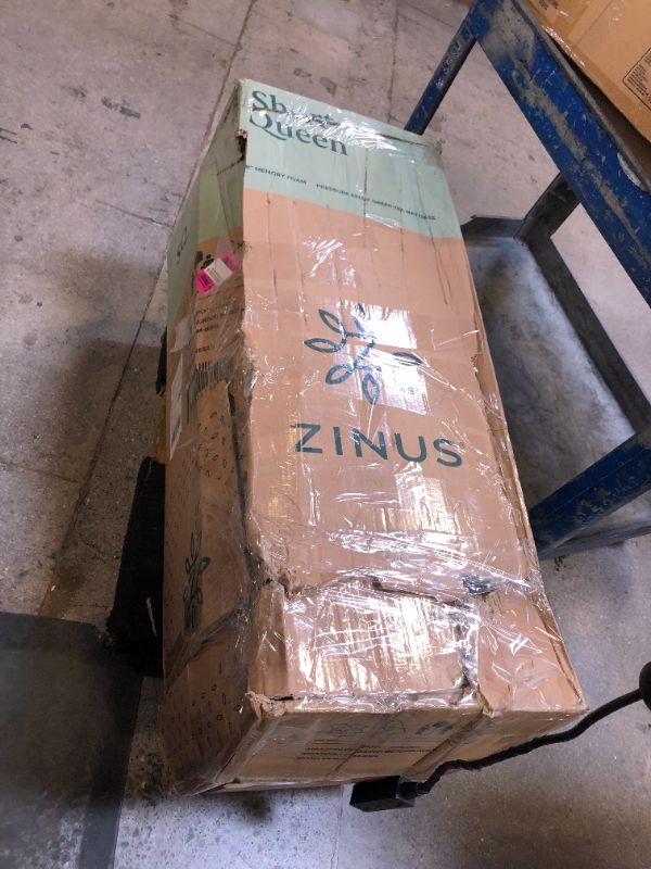 Photo 4 of Zinus 8 Inch Green Tea Memory Foam Mattress / CertiPUR-US Certified / Bed-in-a-Box / Pressure Relieving, Short Queen
