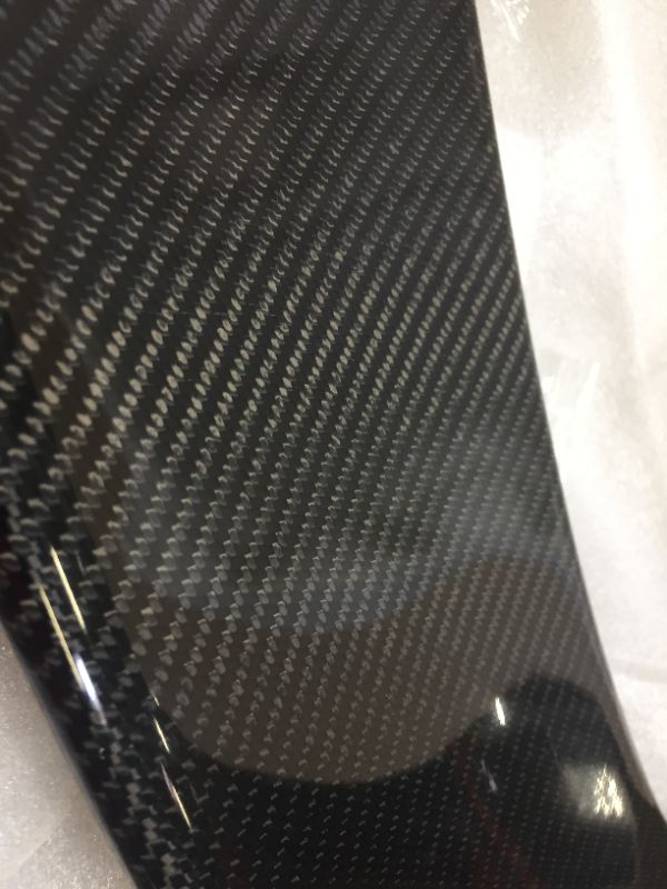 Photo 3 of carbon fiber trunk lip for unknown vehicle with 2 rolls of tape 