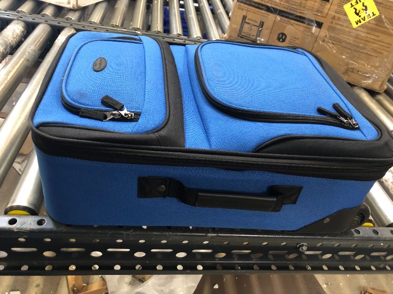 Photo 2 of 21" U.S. TRAVELER BLUE LUGGAGE