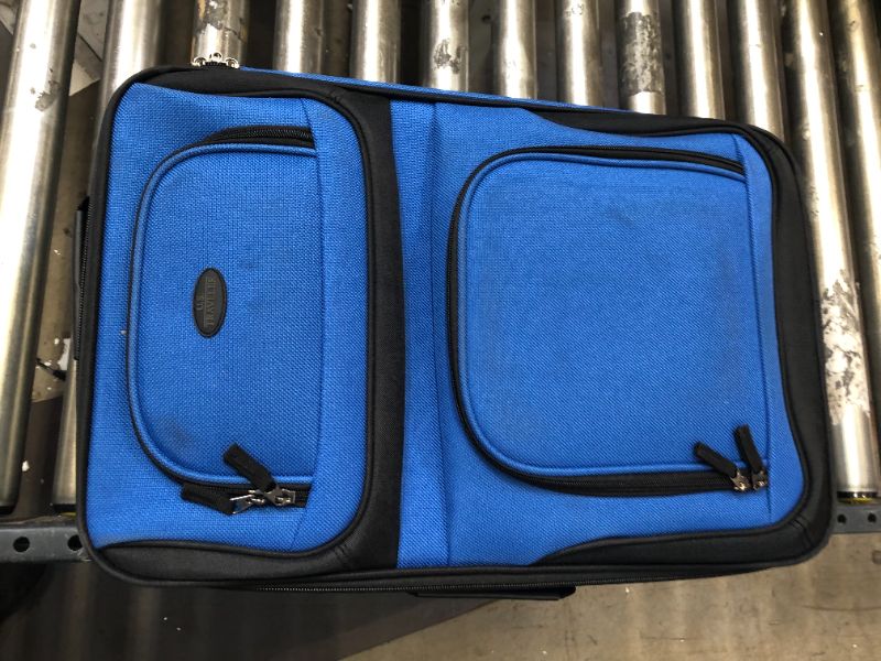 Photo 1 of 21" U.S. TRAVELER BLUE LUGGAGE