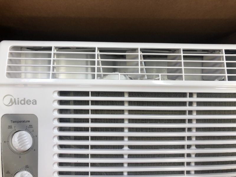 Photo 4 of Midea EasyCool Window Air Conditioner and Fan - Cool Up To 150 Sq. Ft. with Easy To Use Mechanical Control and Reusable Filter
Makes a Loud Sound