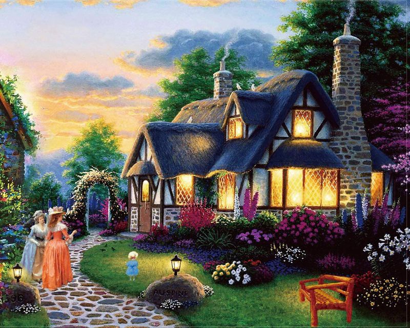 Photo 1 of 500 Piece Puzzles for Adults | VteePck Jigsaw Puzzle Garden Flower Painting Kids Puzzles | Interesting Toys Handmade Puzzles Personalized Gifts 16x20 Inch
3 COUNT 