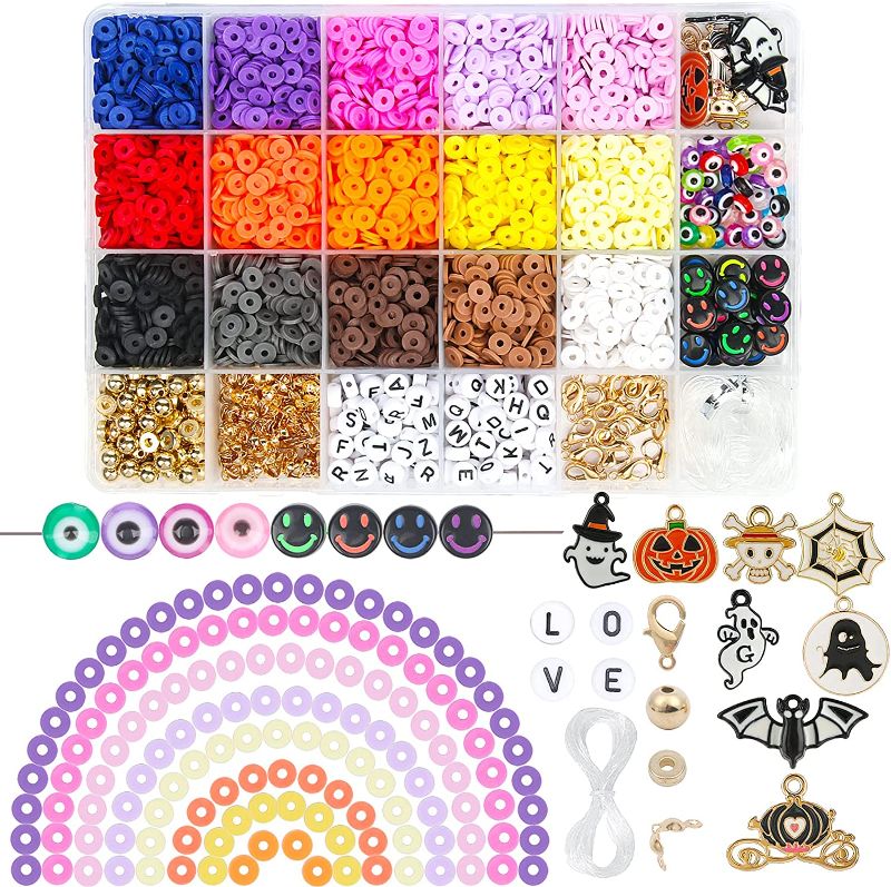 Photo 1 of 2PC LOT
Song Xi 4000 Pcs Clay Beads, 6mm Flat Round Polymer Clay Space Beads for Jewelry Making, Peppy Beads 15 Colors Heishi Beads with Pendant Charms Kit and Elastic Strings

Glasses Cleaner Anti Fog (8oz) - Anti Fog Spray for Glasses - Anti Fog Safety 