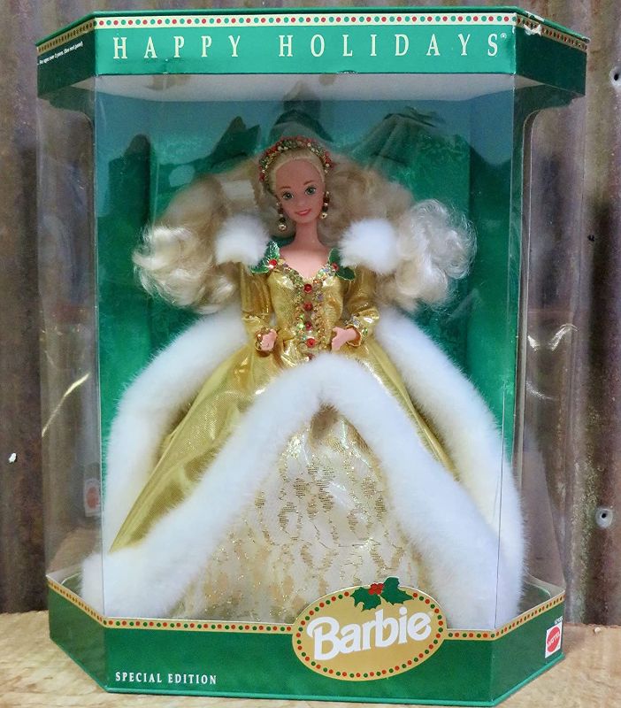 Photo 1 of 1994 Happy Holiday Special Edition Barbie Doll
