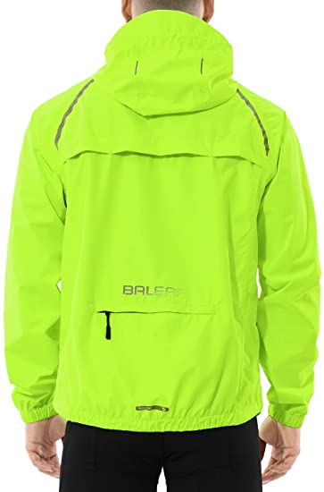 Photo 2 of BALEAF Men's Cycling Running Jacket Waterproof Windbreaker Rain Reflective Lightweight Windproof Bike Golf Jacket
SIZE XXL 