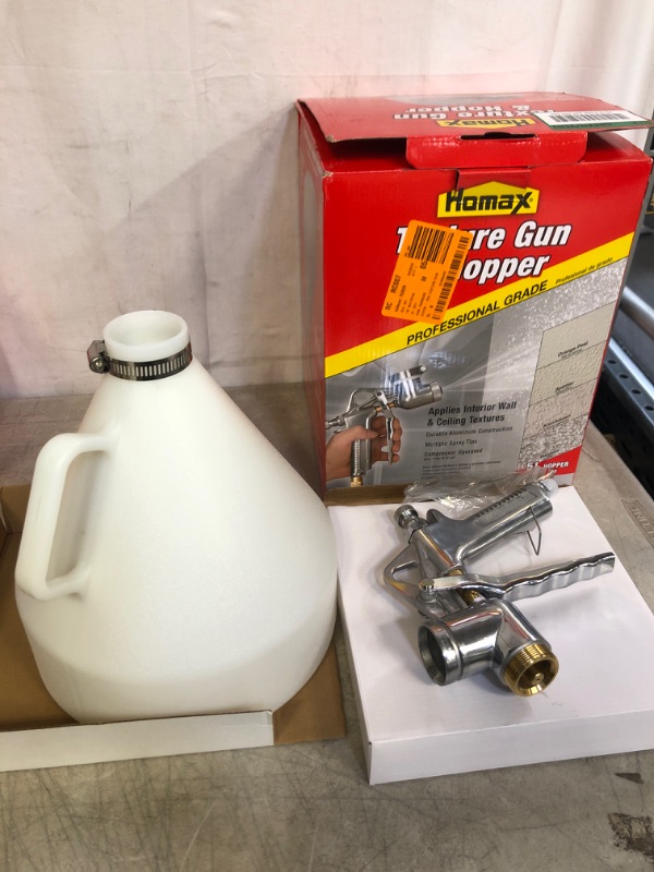 Photo 1 of Homax Pro Gun and Hopper for Spray Texture Repair
