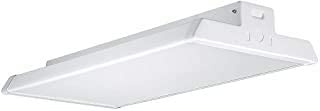 Photo 1 of 2 ft. 400-Watt Equivalent Integrated LED Dimmable White High Bay Light High Output 18,000 Lumens 5000K Daylight
