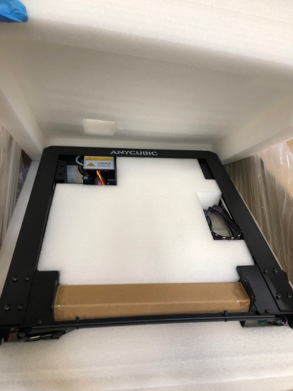 Photo 2 of ANYCUBIC Mega S Upgrade FDM 3D Printer with Extruder and Suspended Filament Rack + Free Test PLA Filament, Works with TPU/PLA/ABS and 8.27''(L) x8.27''(W) x8.07''(H) Print Size
