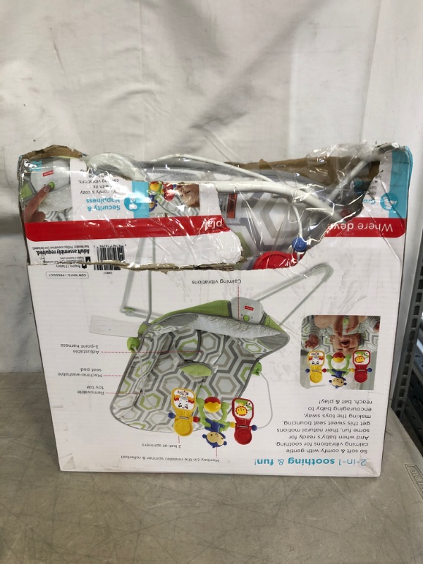 Photo 1 of Fisher-Price Baby's Bouncer Geo Meadow
