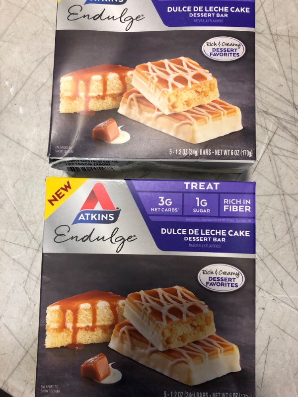 Photo 2 of Atkins Endulge Dessert Bars - Dulce de Leche - 5ct X 2 packs
Freshest by Jan 27/2022