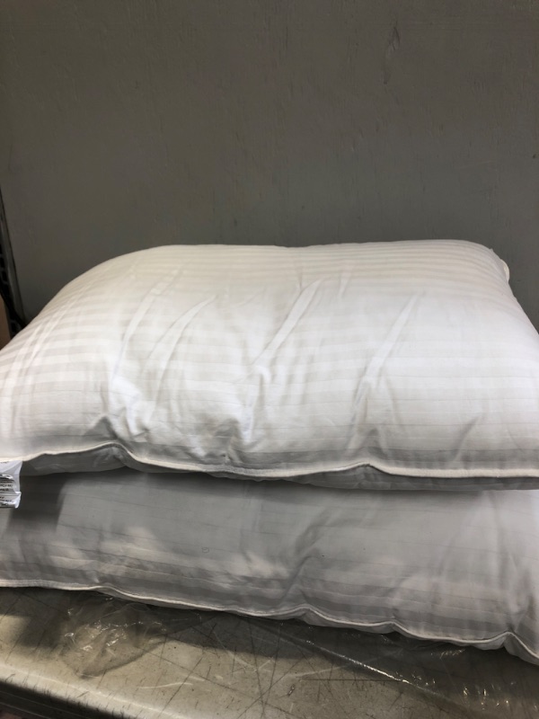 Photo 2 of Beckham Hotel Collection Bed Pillows for Sleeping - Standard Size Set of 2 - Cooling, Luxury Gel Pillow for Back, Stomach or Side Sleepers