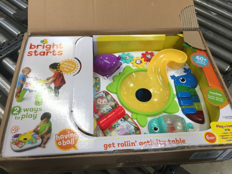 Photo 2 of Bright Starts Having A Ball Get Rollin Activity Table