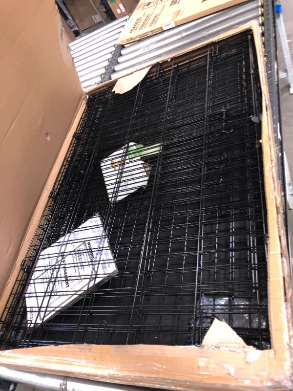 Photo 1 of MidWest Homes For Pets Double Door iCrate Metal Dog Crate, 42"
