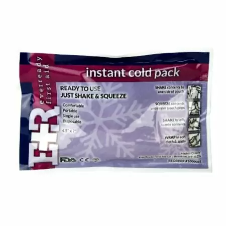 Photo 1 of  ready first instant cold pack, 4.5x7, 125-count