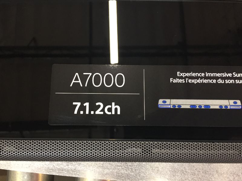 Photo 8 of Sony HT-A7000 7.1.2ch 500W Dolby Atmos Sound Bar Surround Sound Home Theater with DTS:X and 360 Reality Audio, works with Alexa and Google Assistant
