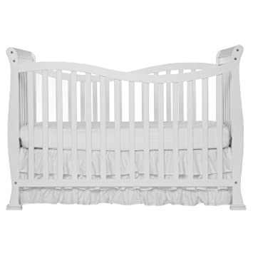 Photo 1 of Dream On Me Violet 7 in 1 Convertible Life Style Crib in White, Greenguard Gold Certified , 29x39x58 Inch (Pack of 1)
